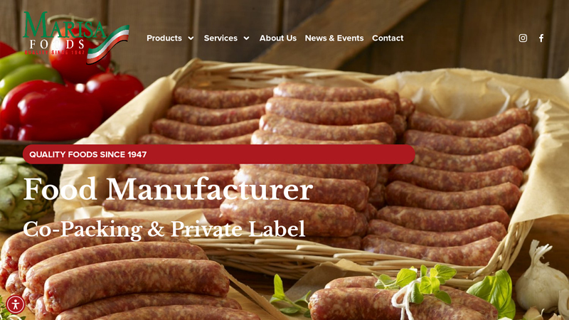 Marisa Foods :: Wholesale Food Distributors Southern California + Wholesale Sausage Suppliers + Buy Meatballs In Bulk Long Beach CA + Pizza Topping Manufacturers + Deli Meat Distributors + Wholesale Grated Cheese + Wholesale Pepperoni Suppliers + Wholesale Marinara Sauce + Plant Based Deli Meats Wholesale + Custom Food Product Development Long Beach CA + Co Packers In California + Private Label Manufacturers
