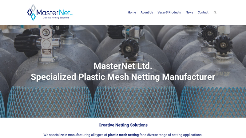 Home - MasterNet Ltd C Specialized Plastic Mesh Netting Manufacturer