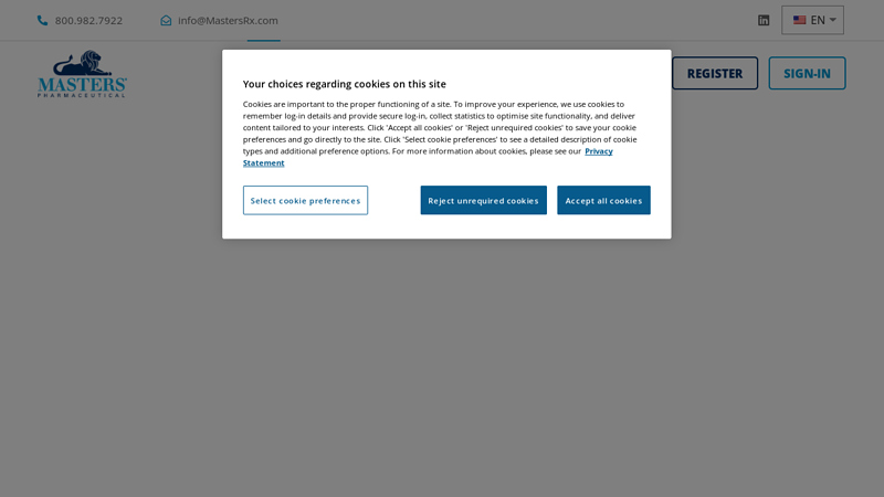 Pharmaceutical Distributor & Pharmaceutical Wholesaler C MastersRX