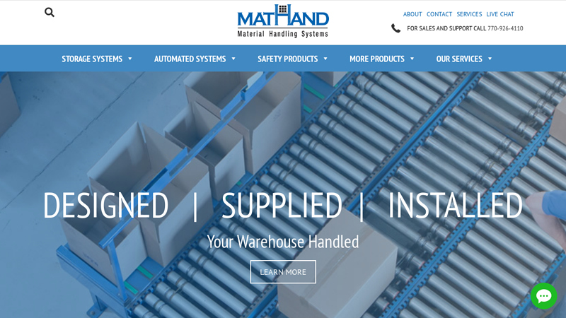 Material Handling Systems | Design, Supply & Installation | Mathand