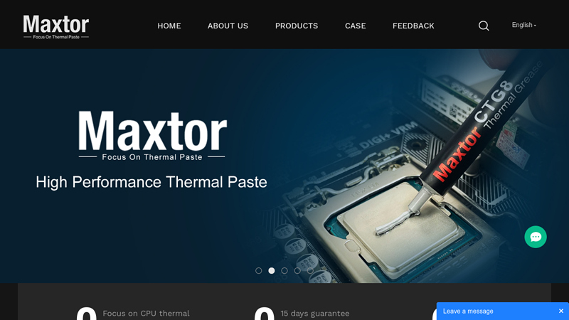 Maxtor---Thermal Paste manufacturer Professional OEM supplier