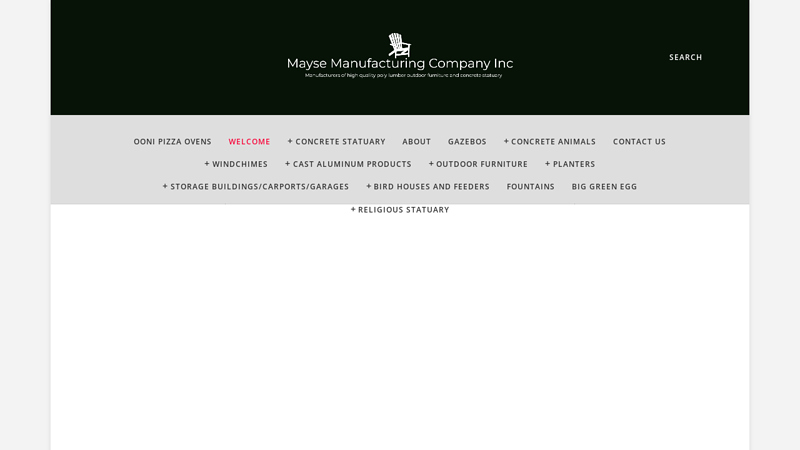 Mayse Mfg. Co. Outdoor Products