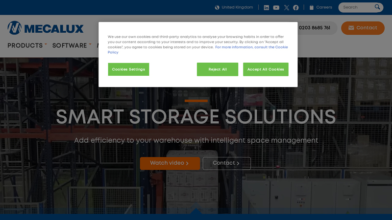 Mecalux Ltd. | UK | Warehouse solutions - Mecalux.co.uk