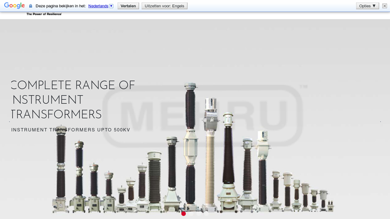 Mehru Electricals | Transformers | Resin Cast Transformets | Oil Cooled Instrument Transformers | Combined CTPT / CVT Units | Low Tension CTPT / CVT Units | High Voltage Test Sets | Precision Grade CT & PT Test Benches | Capacitor Voltage Transformers | Electromagnetic Voltage Transformers | Best Quality Transformers | Transformet Manufacturer | Manufacturer | Exporter | Supplier |Transformer Supplier In India | Transformer Supplier In North India | Transformer Supplier In South India | Transformer Supplier In West India | Transformer Supplier In East India | Best Quality Test Benches