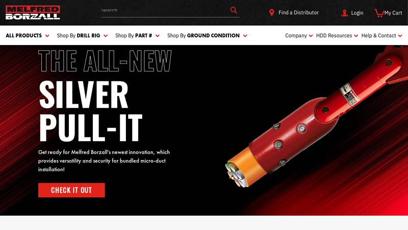 Horizontal Directional Drilling Tools - HDD Drill Reamers, Rock Tools & Other HDD Tools | Melfred Borzall