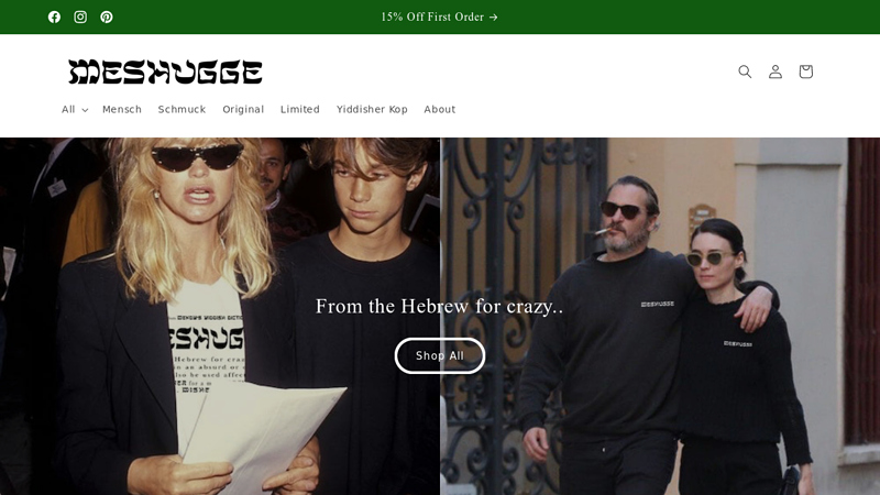 Meshugge | Quality Clothing & Accessories