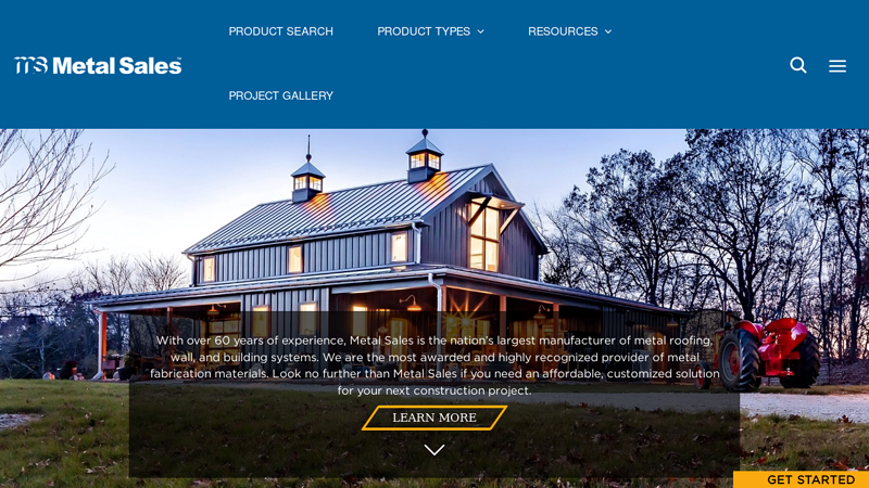 Home | Metal Sales | Roofing Manufacturer