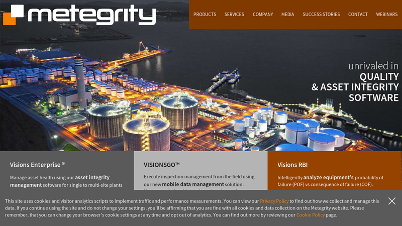 Quality and Asset Integrity Management Software Solutions - Metegrity