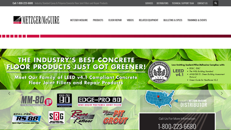 Industrial Concrete Floor Repair & Joint Fillers | 800.223.6680 | Metzger McGuire