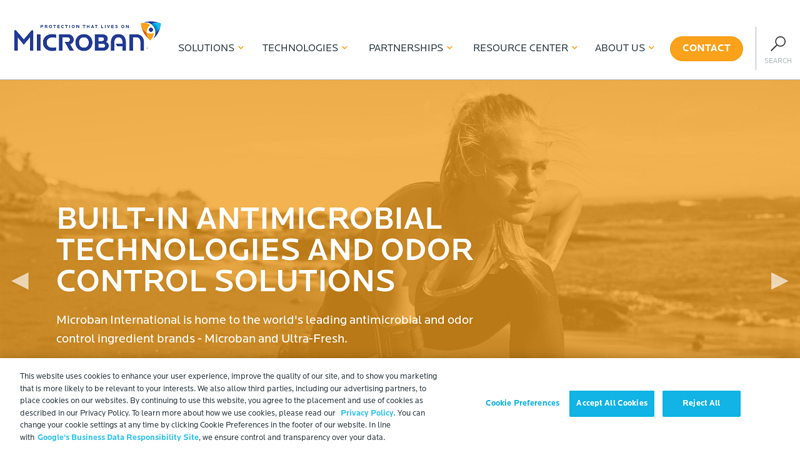 Microban: Antimicrobial Technologies and Solutions | Microban