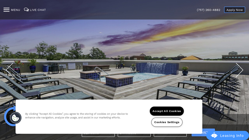 Midtown at Town Center Luxury Apartments in Virginia Beach