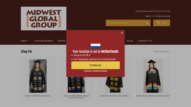 Midwest Global Group Textiles and Handicrafts C Midwest Global Group, Inc. Textiles and Handicrafts