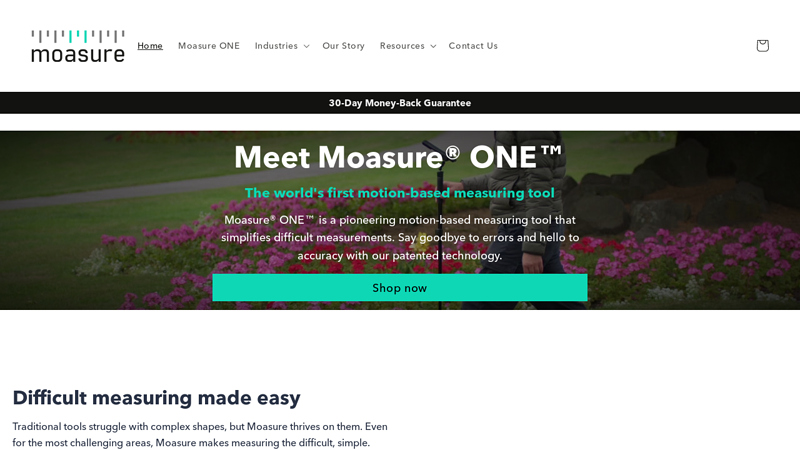 Moasure - Motion based measuring technology C Moasure (United Kingdom)