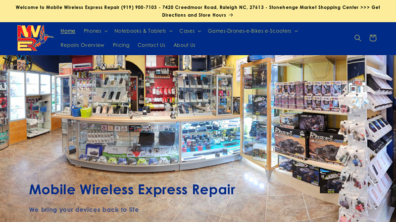 Cell Phone Repair Raleigh NC Stonehenge Market Shopping Center 27613 C Mobile Wireless Express Repair