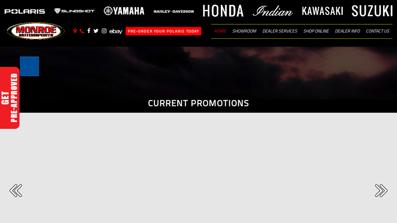 ATV, UTV, Motorcycle Dealer, Michigan | Polaris & Slingshot | Monroe Motorsports