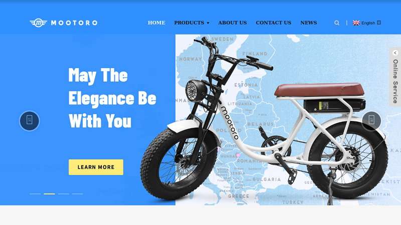 Electric Bike, Electric Cycle, Electric Bicycle - Mootoro
