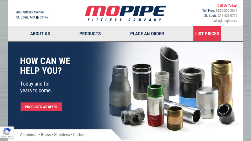 MOPIPE: Pipe Nipples Manufacturer & Pipe Fittings Manufacturer USA