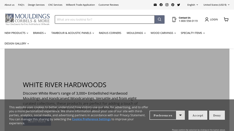 Mouldings Corbels & More - Architectural Millwork and More  Mouldings.com