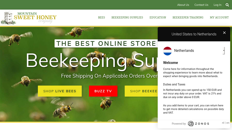Beekeeping Supplies | Mountain Sweet Honey