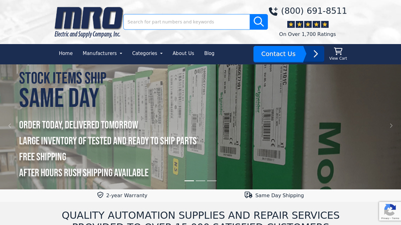 MRO Electric and Supply - Industrial Automation Supplier