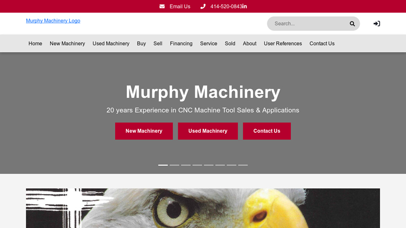 Murphy Machinery | Boring Mills - Lathes & Turning Machines - Machining Centers Equipment