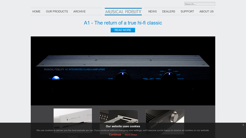 Musical Fidelity | World-Class Manufacturer of Award Winning Amplifiers, CD Players, DACs and Digital Audio Devices