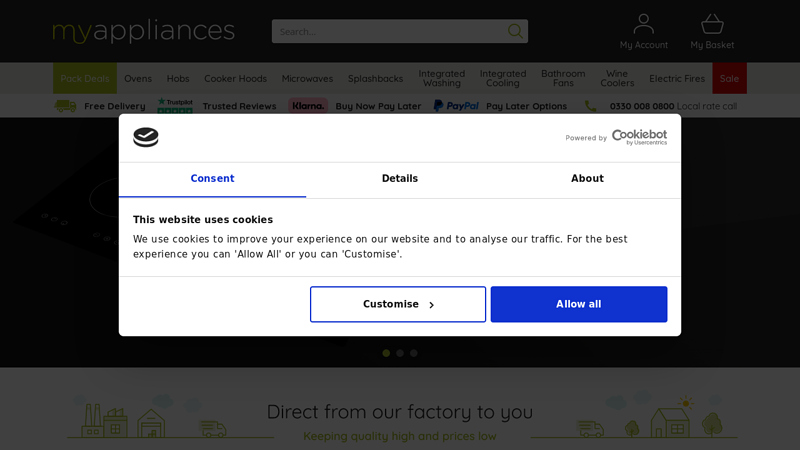 Buy Built In Kitchen Appliances Online | MyAppliances