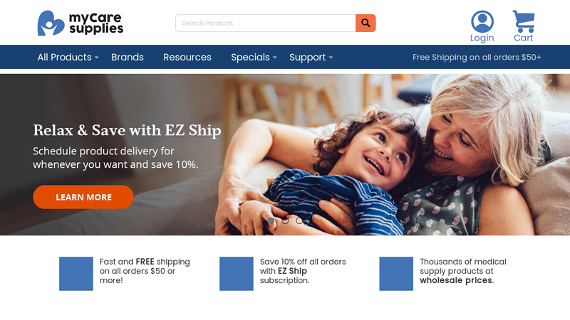 My Care Supplies C Low prices on Adult Diapers, Incontinence Supplies, Ostomy Supplies, & More