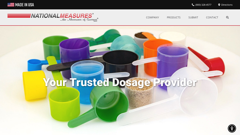 Plastic Scoops & Plastic Cups Manufacturer - Measuring & Dosage