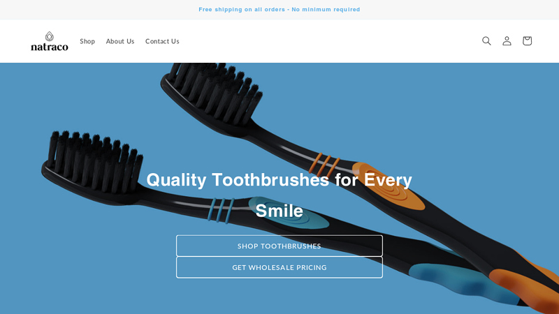 Natraco - Quality Toothbrushes & Toiletry Products at Wholesale Prices C natraco
