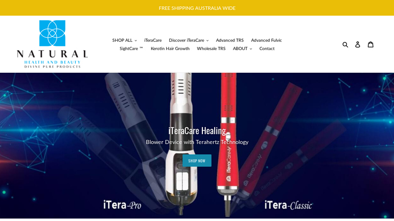 Natural Health and Beauty - iTeraCare Terahertz Healing Wands C Natural Health & Beauty