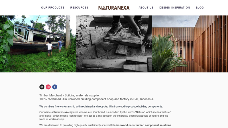 NaturanexA - Timber merchant - Building Component Artisans