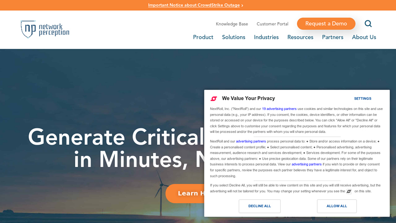 Network Perception: Proactive Network Visibility