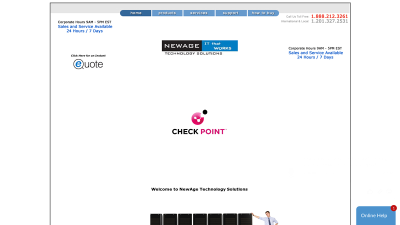 NewAge Technology Solutions | Global IT Infrastructure Solutions