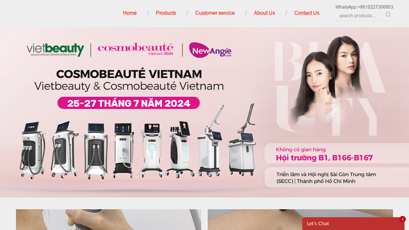 Beauty machine supplier and manufacturer from China - Newangel