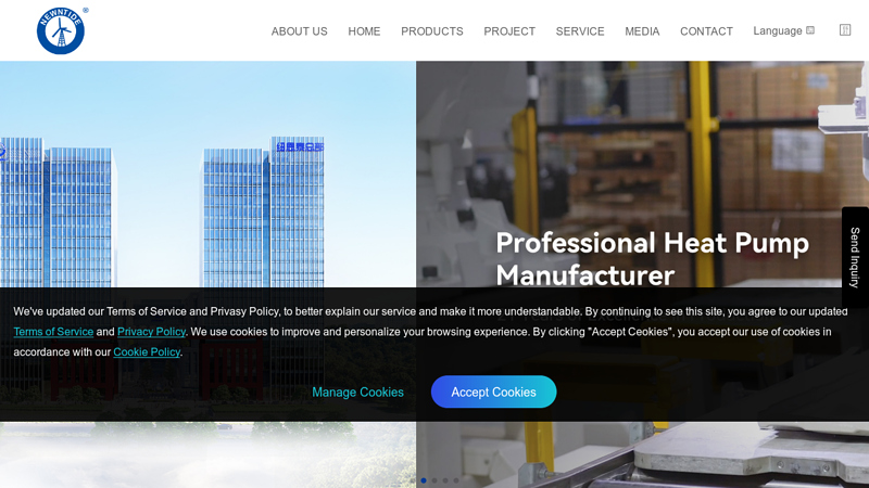 A Leading Air Source Heat Pump Supplier - New Energy Heat Pump