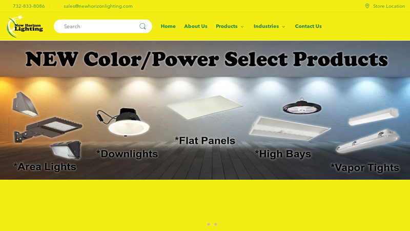 New Horizon Lighting: Commercial LED & Fluorescent Lighting Fixtures