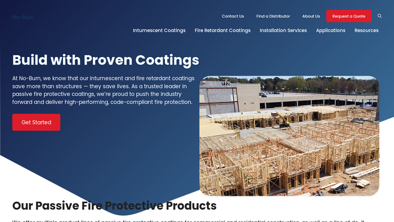 Passive Fire Protective Coatings | No-Burn