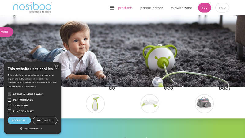 Nosiboo? Baby Nasal Aspirator - For Clearing Stuffy Baby Noses