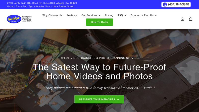 Nostalgic Media | Digitally Preserve Home Movies & Photos