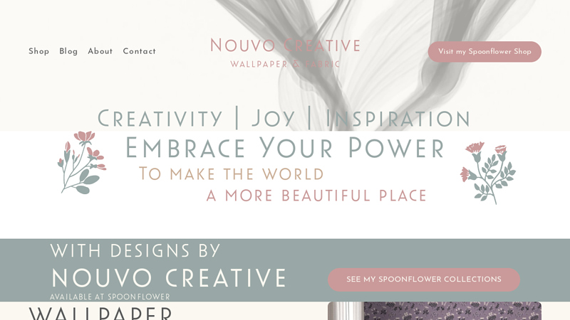 Nouvo Creative Wallpaper & Fabric | Let