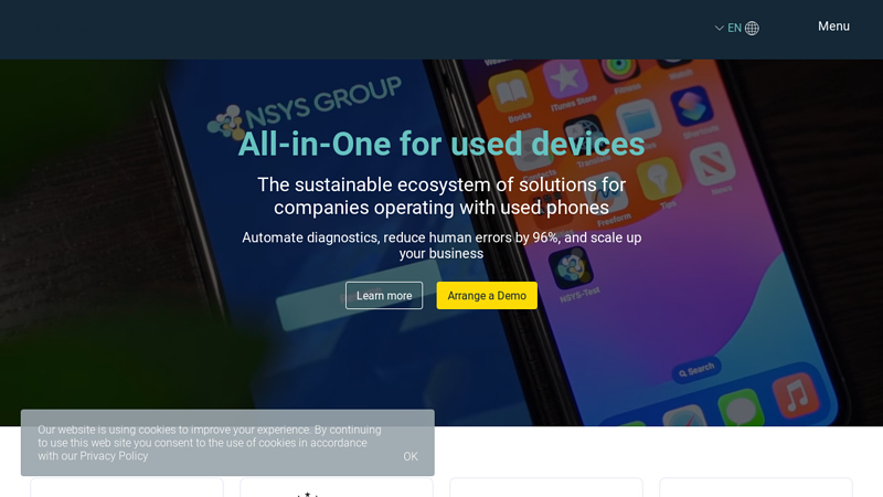 NSYS Group provides All-in-One software for the used device businesses - NSYS GROUP