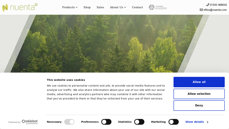 Nuenta Ltd | Distributors of Renewable and Environmental Supplies