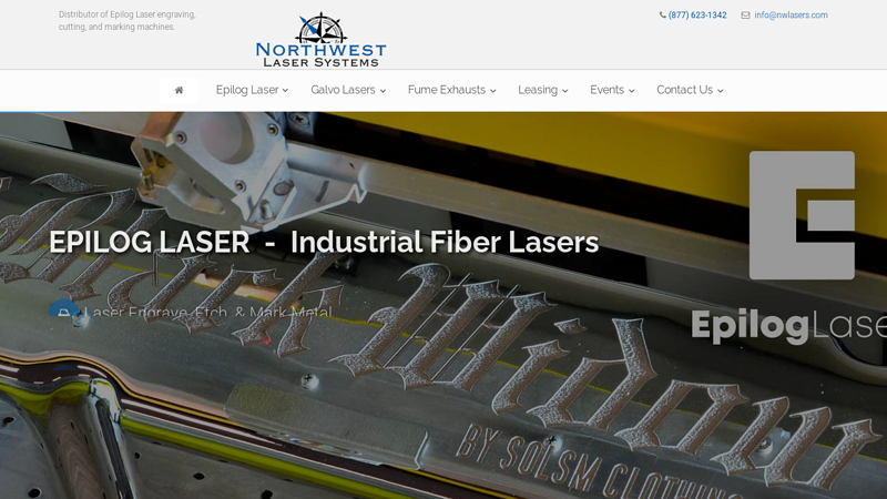 Northwest Laser Systems | Epilog Laser machine distributor in Washington and Oregon. Located in Kent, Washington