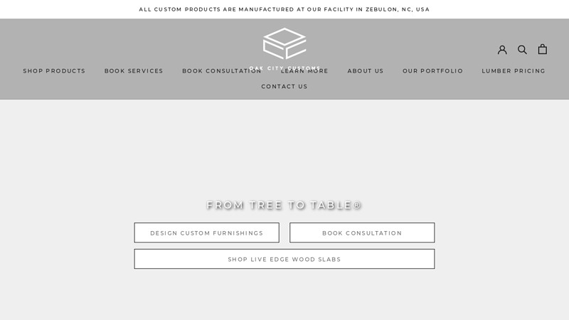 Custom Furniture & Fabrication | Oak City Customs