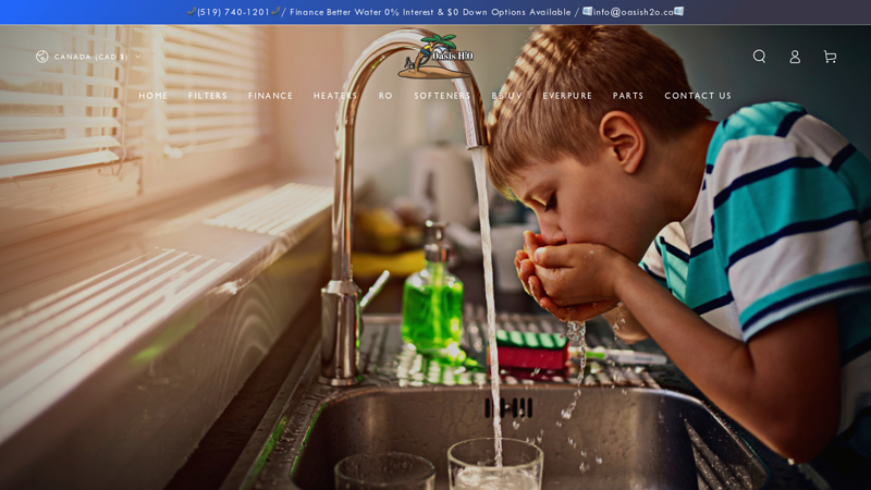 Oasis H2O: One Stop Filtration Shop