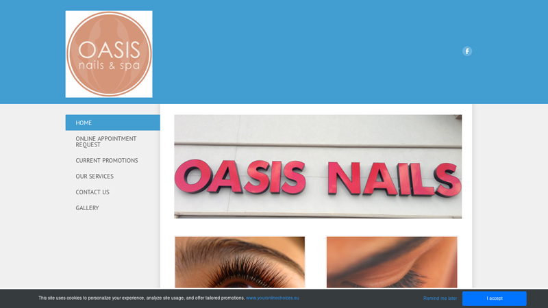 OASIS NAILS - HOME