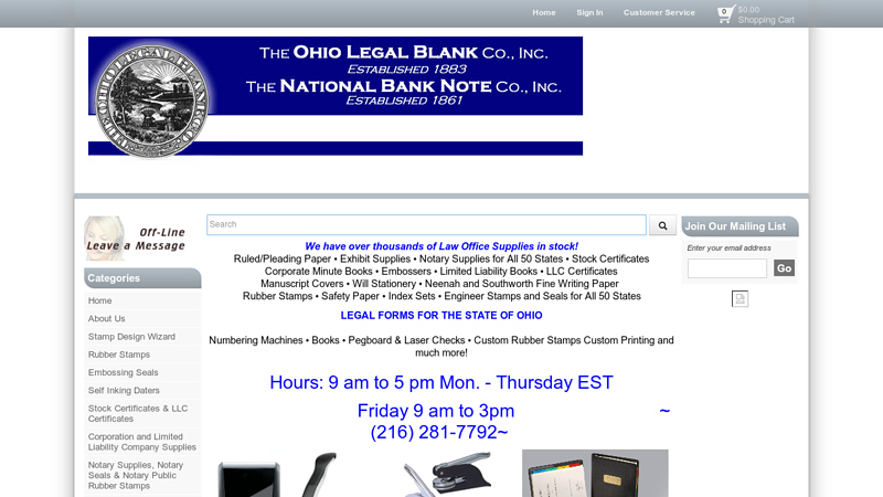 Ohio Legal Blank Co.and National Bank Note Co.