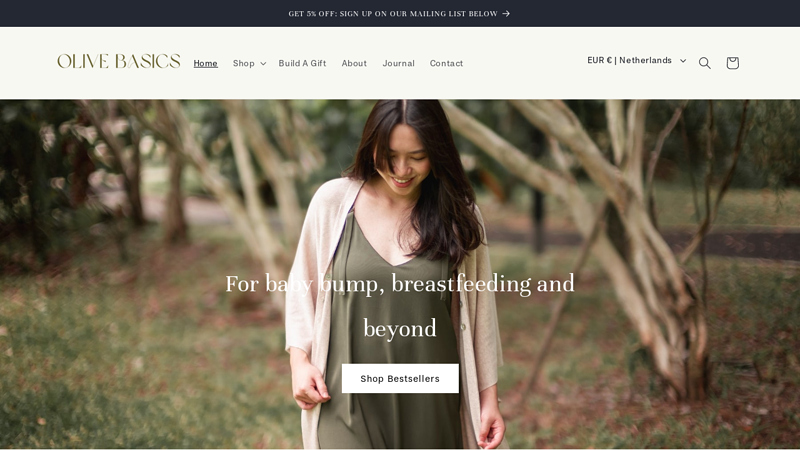 Olive Basics C Functional Womenswear & Maternity Clothing