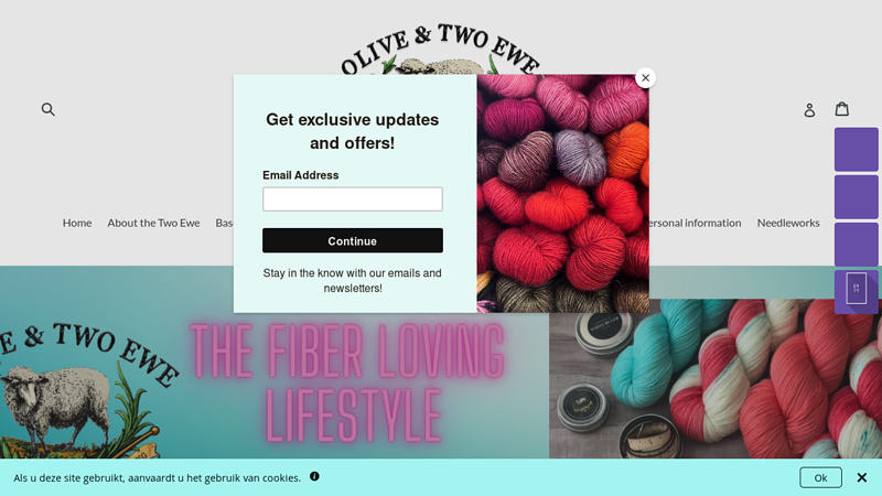 Knit with Hand Dyed Indie Yarn from Olive & Two Ewe Studios